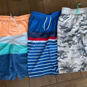 Boy size 12 swim suit lot